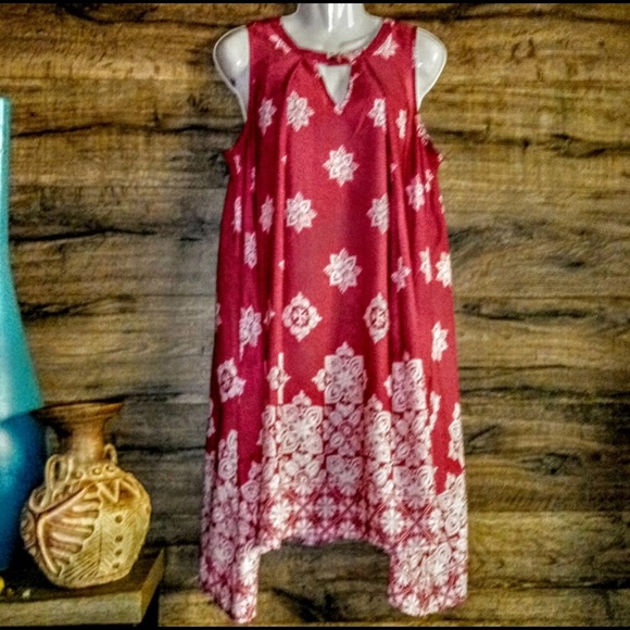 Maurices Dress Size M Flowy Swing Waterfall NWOT - Picture 2 of 6